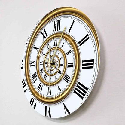 Roman Numerals Wall Deco Silent Clock