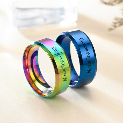 Personalized Minimalist Matching Rings Set