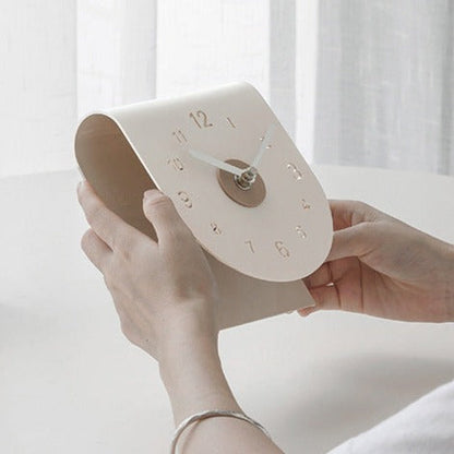 Creative Simple Study Table Clock (Silent, Non-Ticking)