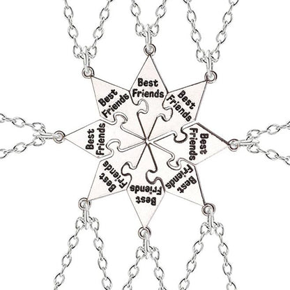 Best Friends Necklaces Set for 8