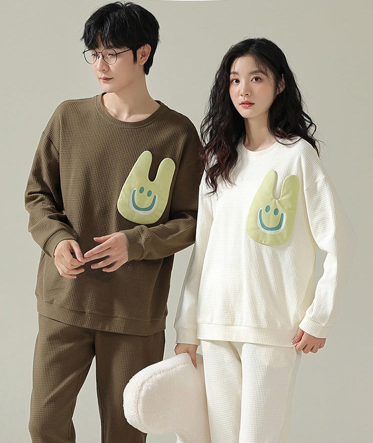 Matching His and Hers Pyjamas Set 100% Cotton