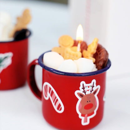 Scented Real Candle Cup Christmas Gift