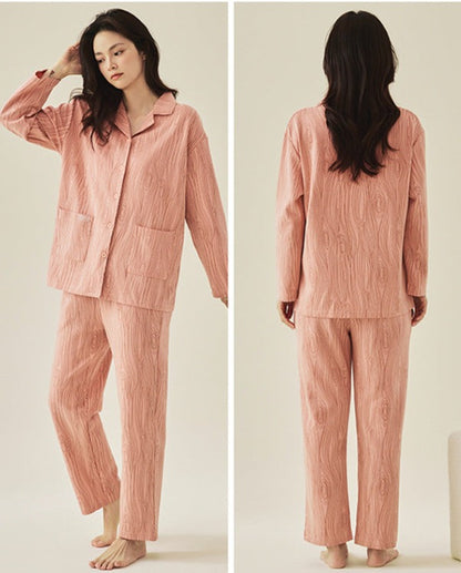 Matching Loose Fit Sleepwear Pjs Set for Couples