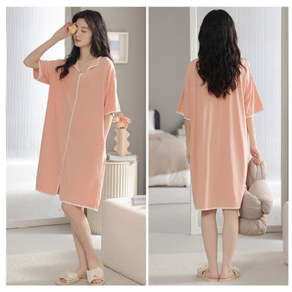 Cute One-Piece Soft Pajama for Women - 100% Model