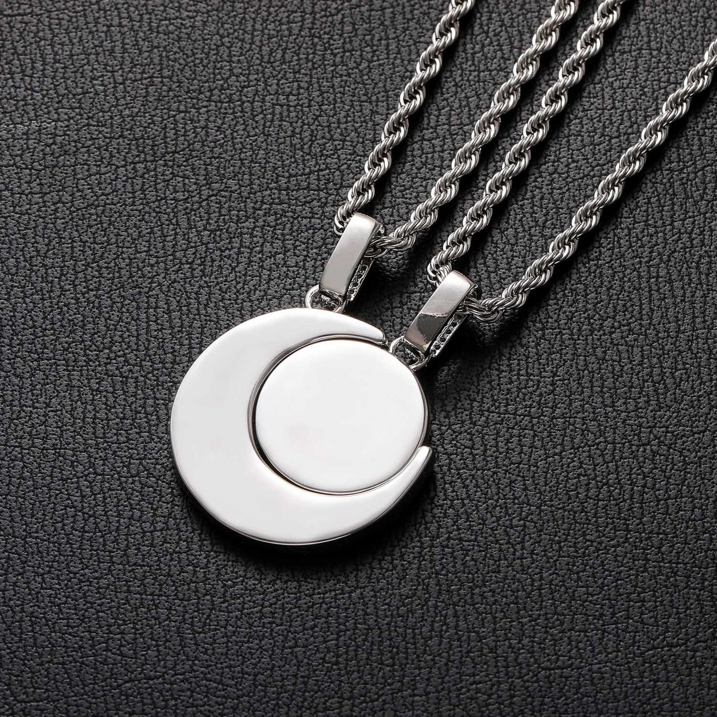 Sun and Moon Bff Necklaces Set for Best Friends