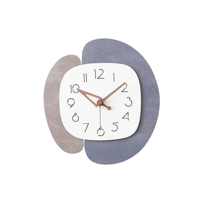 Creative Silent Wall Décor Clock – Unique PVC Design for Modern Homes