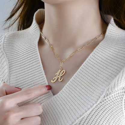 Personalized Name Initial Necklace