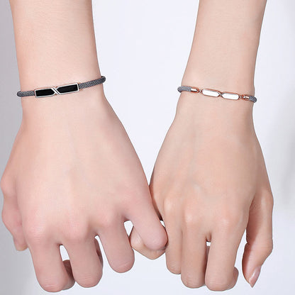 Customized Mobius Friendship Bracelets Set