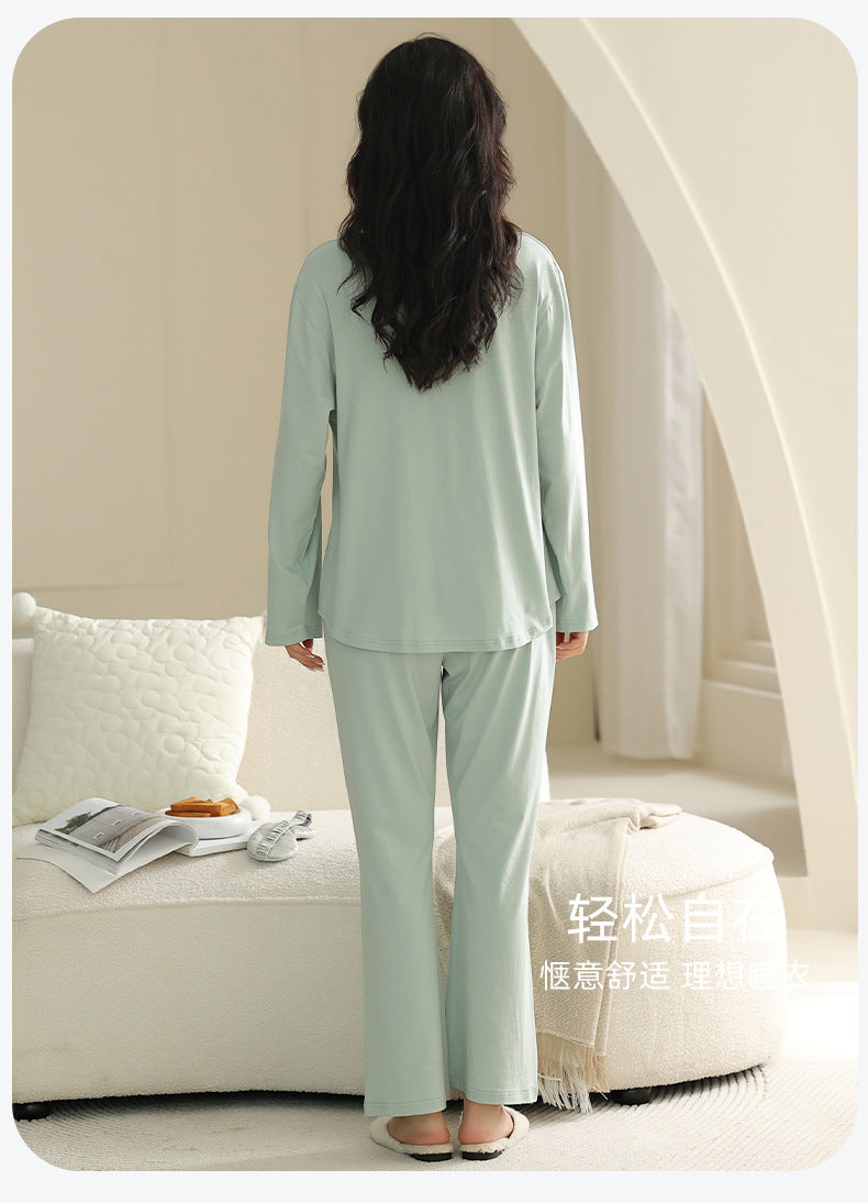 Cute Two-Piece Women's Sleepwear - 100% Modal