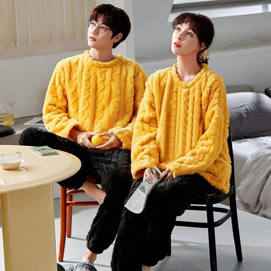 Matching Holiday Sleepwear Winter PJs Set for Couples