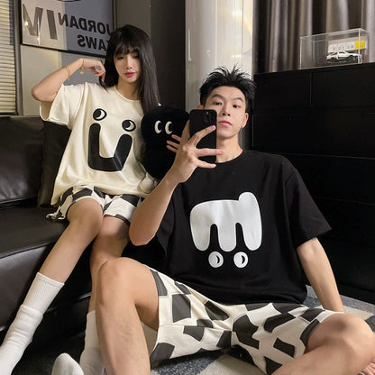 Ghost Couple PJs - Matching Summer Set