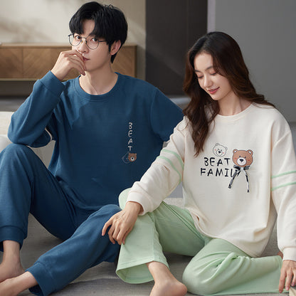 Beary Cozy: Matching Couple Pajamas for Every Season