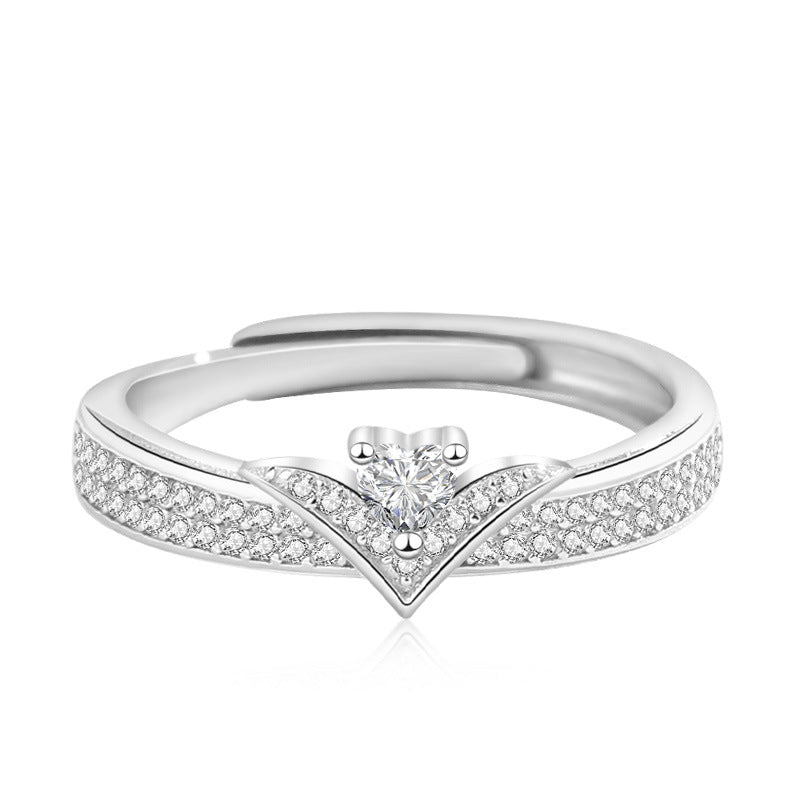 Princess and Knight Promise Rings for Couples