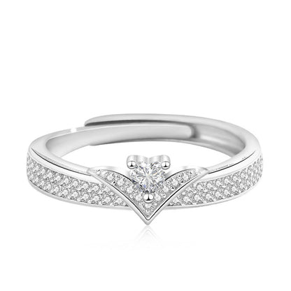 Princess and Knight Promise Rings for Couples