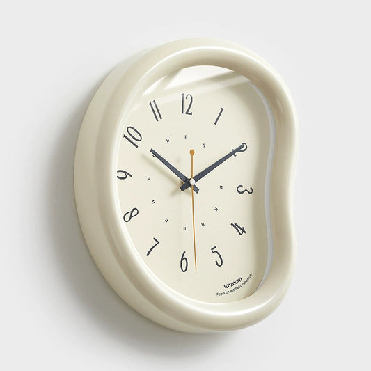 Melting Surrealist Silent Wall Clock