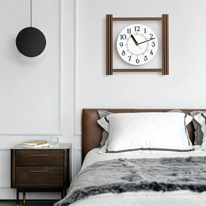 Gullei Artistic Minimalist Silent Wall Clock - Eco-Friendly Design