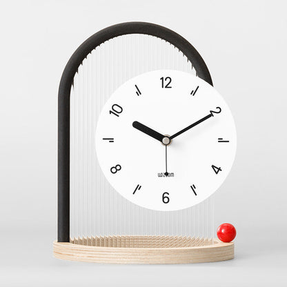 Modern Decorative Table Clock (Silent, Minimalist Design)