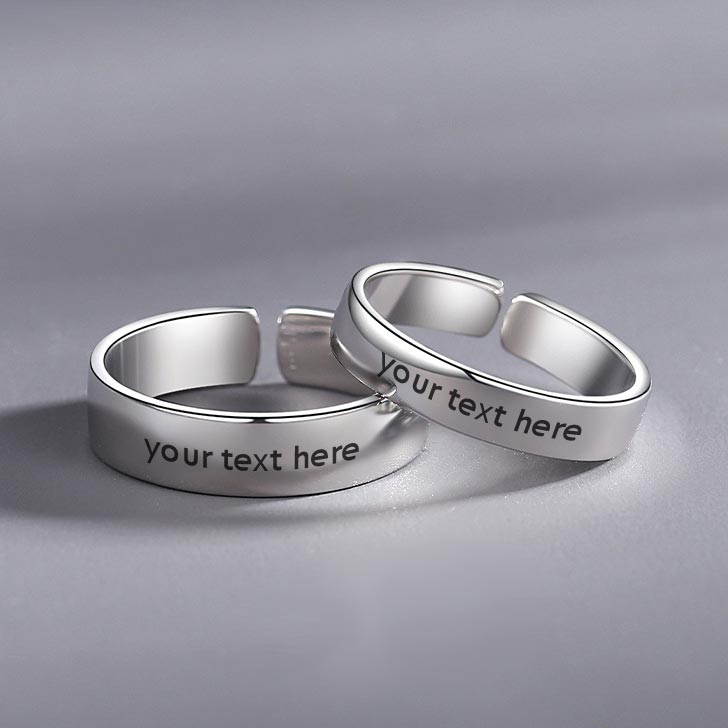 Customized Matching Couple Bands for 2