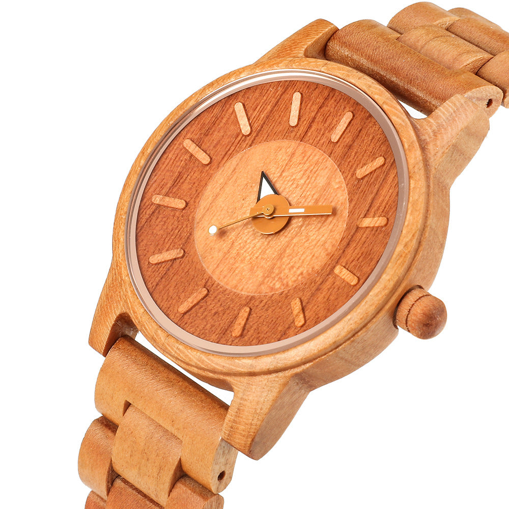 Couples Wooden Watches Gift Set for Two