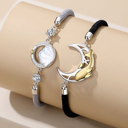 Sun and Moon Romantic Bracelets Set for 2