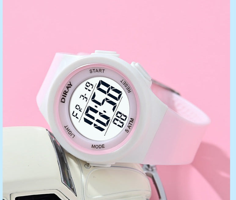 Matching Waterproof Digital Led Watch Set for Teens