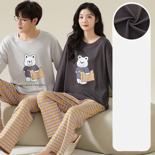 Cute Matching Pajamas for Men and Women 100% Cotton