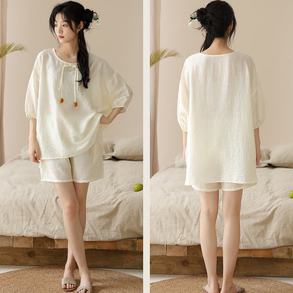 Minimalist Shorts Pajamas Premium Polyester
