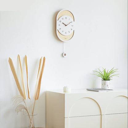 Long Modern Pendulum Analog Wall Clock