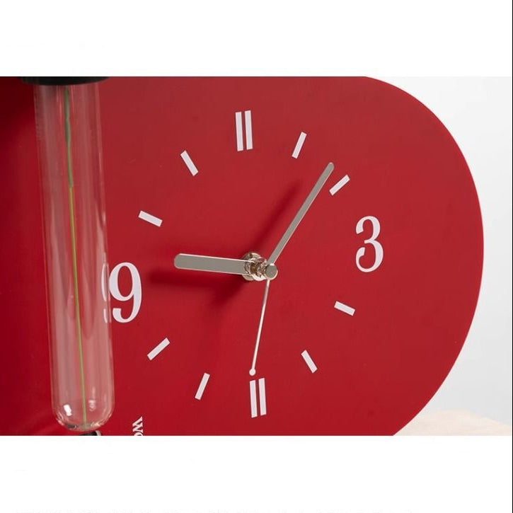 Romantic Heart 3-in-1 Silent Table Clock