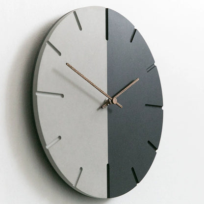 Gullei Silent Wall Clock - Minimalist Design, Eco-Friendly Materials