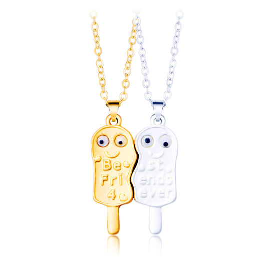 Engravable Magnetic Best Friends Forever Jewelry Gift Set