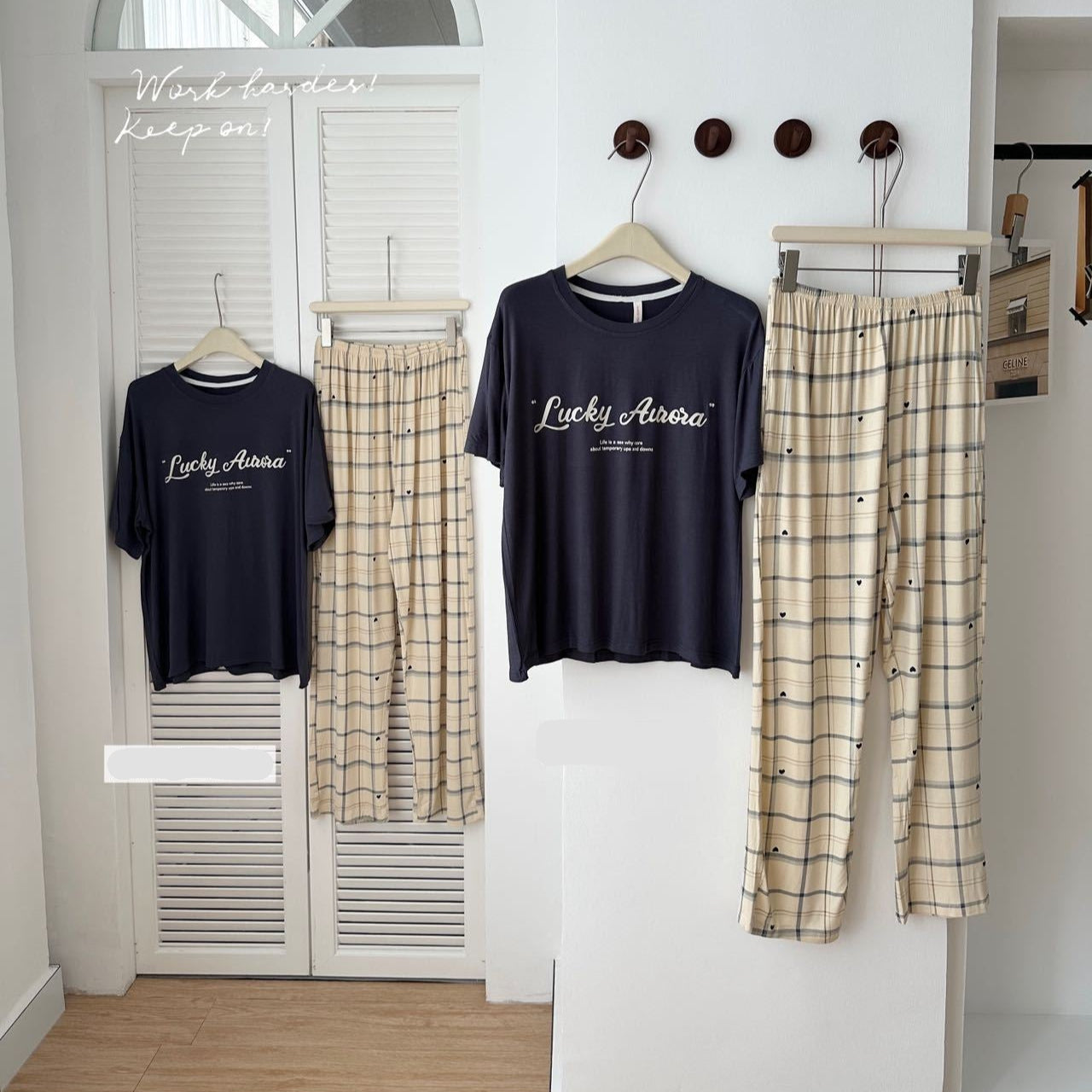 Minimalist Modal Couple's Pajama Set | Sophisticated & Silky Comfort