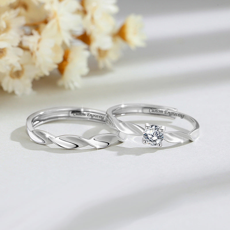 Mobius Personalized Matching Rings Set