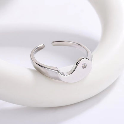 Custom Yingyang Marriage Rings for Men and Women