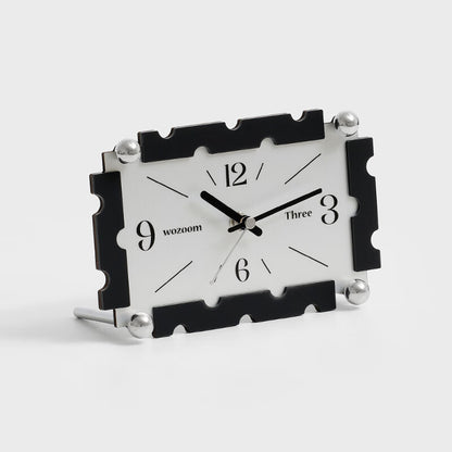 Retro Film-Frame Silent Desk Clock