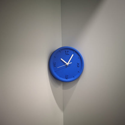 Minimalistic Nordic Analog Silent Wall Corner Clock