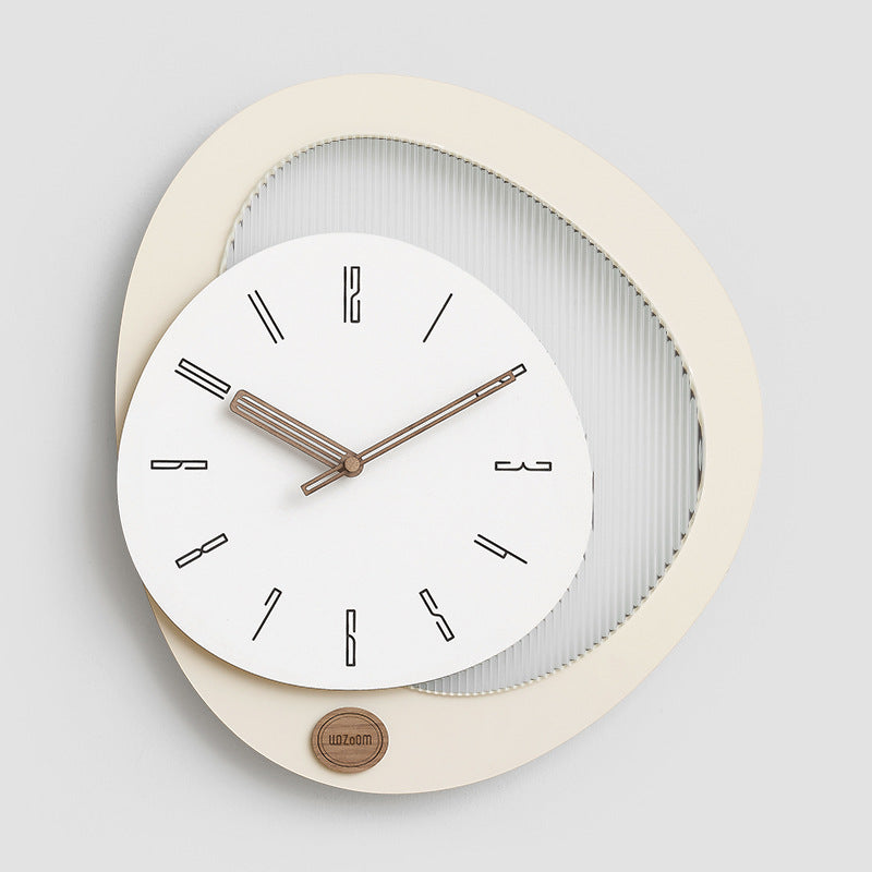 Modern Irregular Shaped Analog Wall Clock