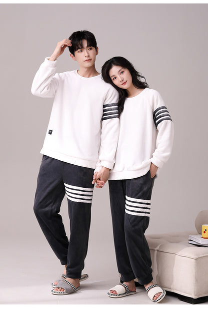 Matching Couple Loungewear Cotton Pyjamas Set