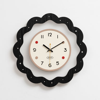 Flower Shaped Modern Decorative Wall Clock