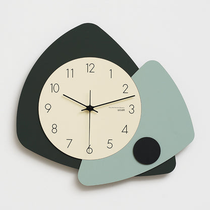 Modern Style Distorted Silent Wall Clock 51cm