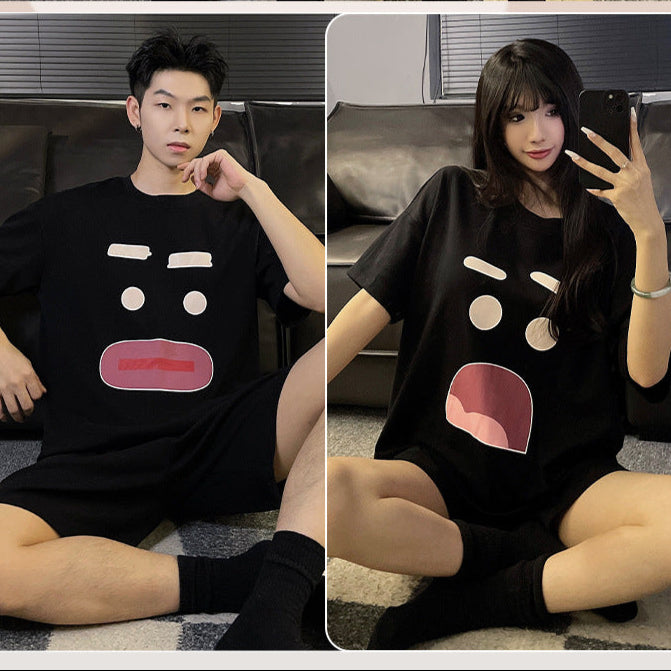 Funny Couple Pajamas: Hilarious Matching Cartoon PJs for Summer