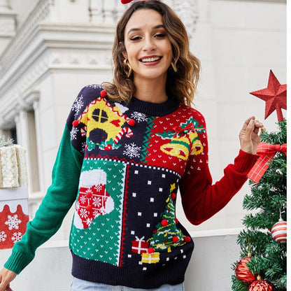 Ladies Xmas Sweater Christmas Sweatshirt