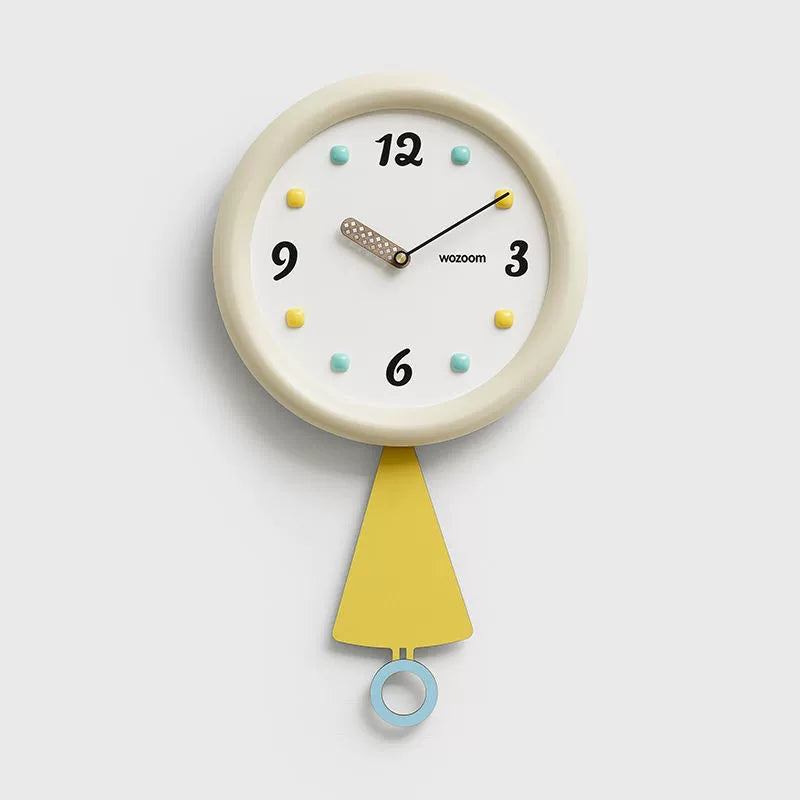 Gullei Artistic Silent Wall Clock - Eco-Friendly, Contemporary Design