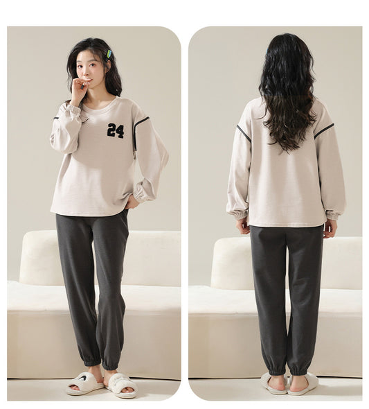 Matching Breathable Pajamas Set for Couples