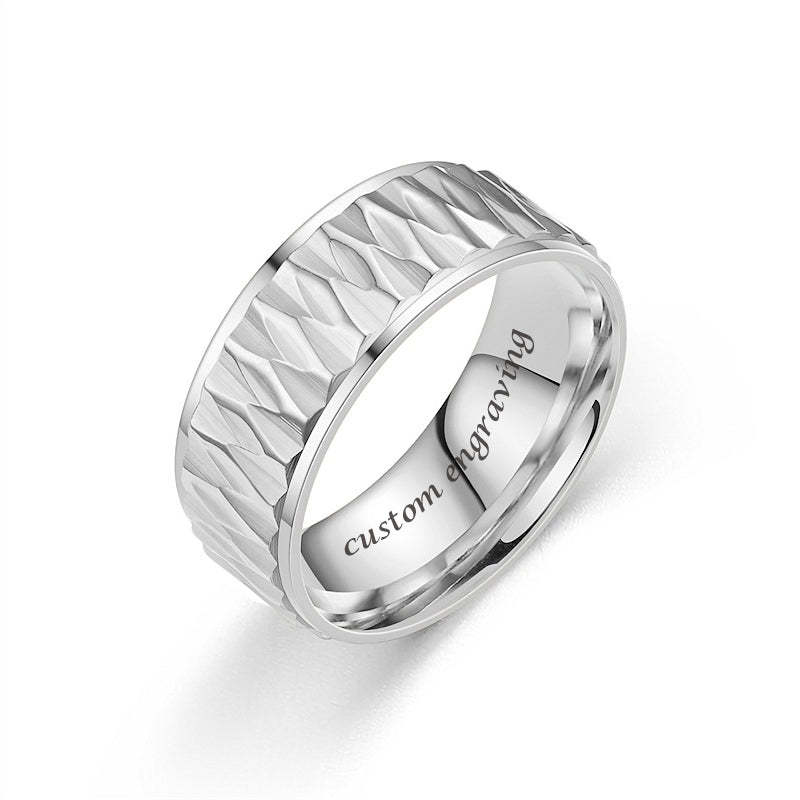 Custom Mens Rhombus Ring