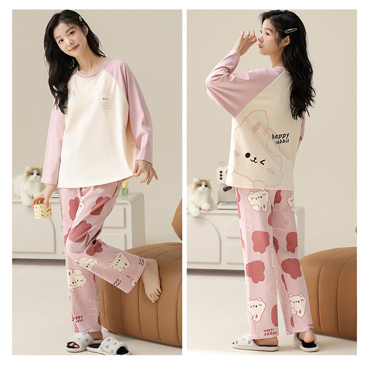 Matching Loungewear Couples Pajamas Set Cotton – Gullei