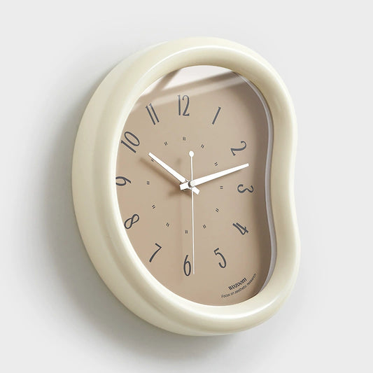 Melting Surrealist Silent Wall Clock