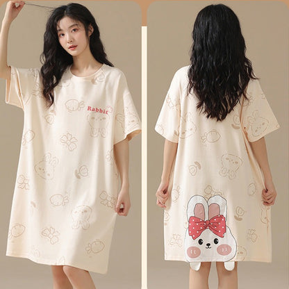 Comfortable Summer Sleepwear for Couples 100% Cotton