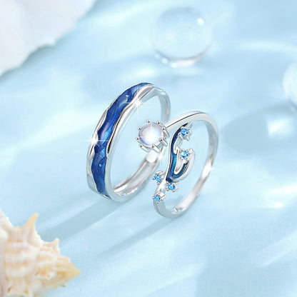 Wedding Rings for Men and Women Matching Set