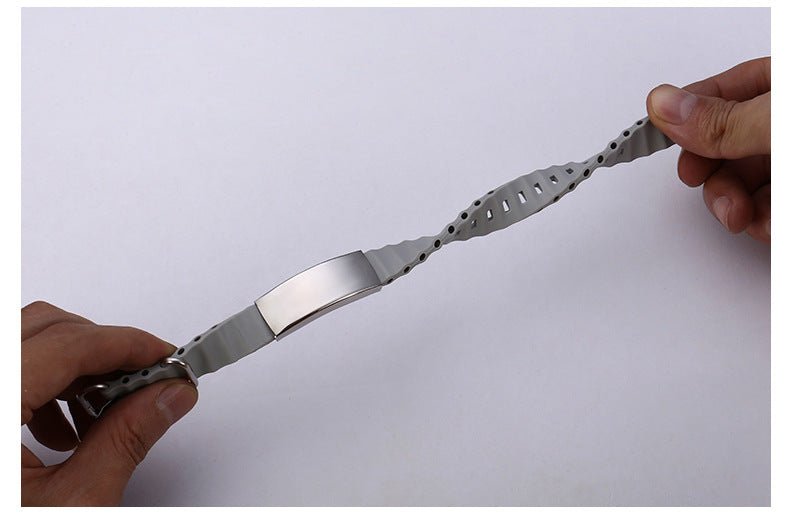 Engravable Sports Bracelet for Men Silicone
